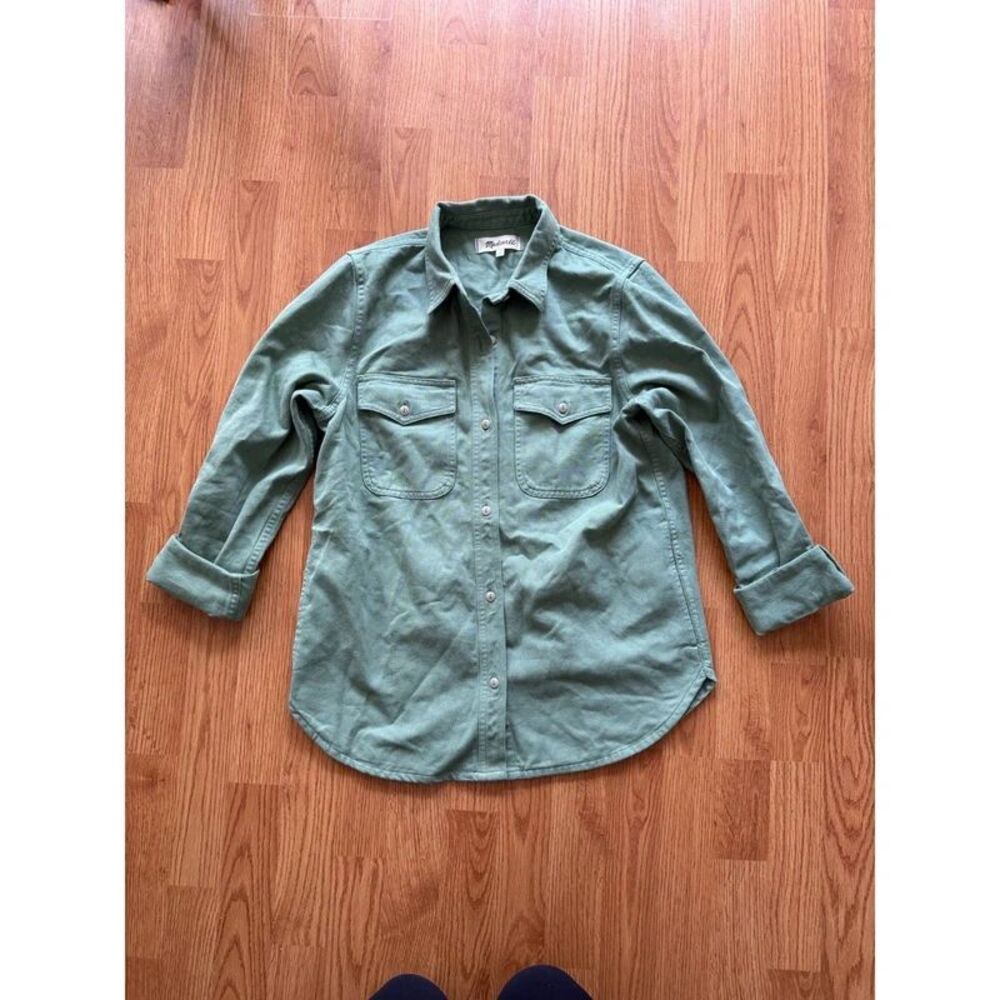 Madewell Shacket Button Up Size Small